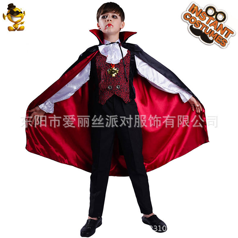 Halloween Cosplay traje bat vampiro traje de los niños traje de la etapa de rendimiento traje de la mascarada