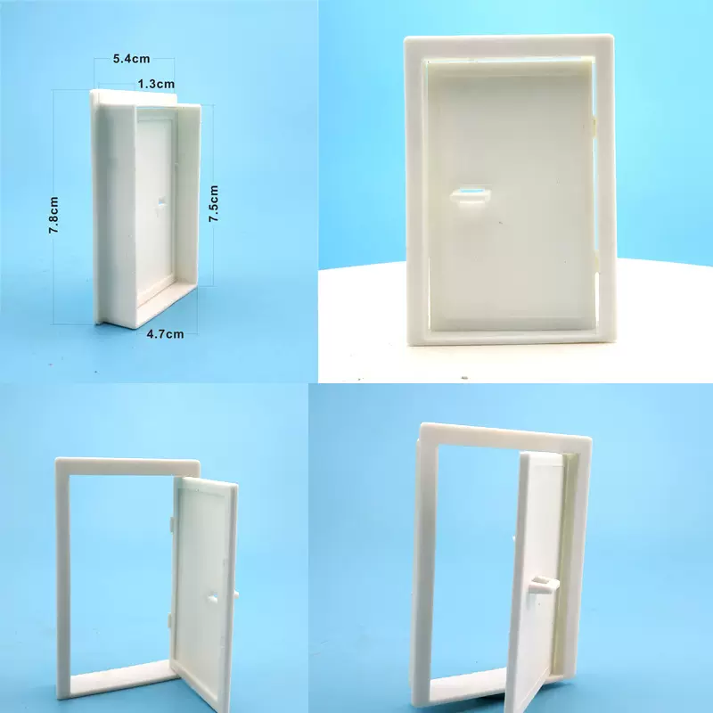 泥瓦匠手工diy小屋建筑儿童盖房子玩具仿真迷你沙盘门窗模型