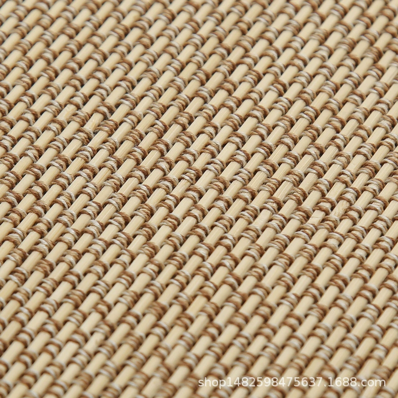Оформление бамбуковых ковриков в чайном доме в ресторане потолочный декор мебели для отделки дверных панелей Материал облицовки карбонизации бамбука в японском стиле оптом