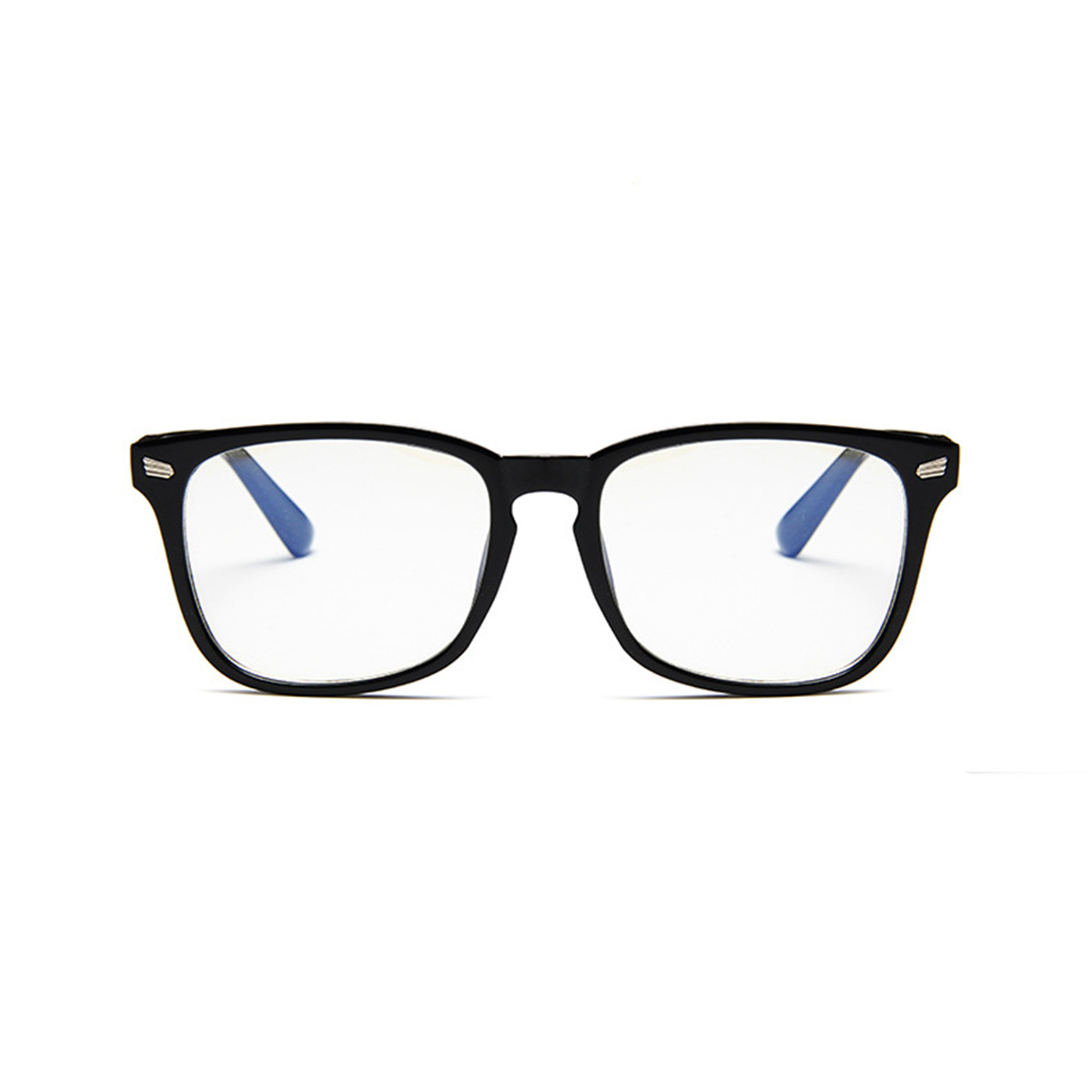 Las nuevas gafas planas de montura grande de estilo europeo y americano de Raine, gafas anti-luz azul, gafas cuadradas pequeñas con forma de ala, montura roja ligera. image 10