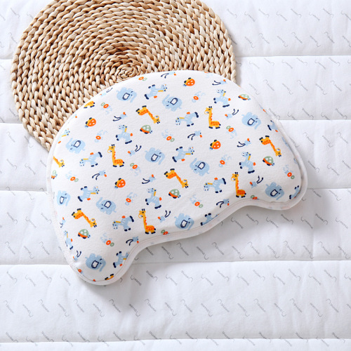 Pure Cotton Cartoon Baby Pillow Newborn Slow Recovery Memory Foam Pillow 6-18 Months Baby Shaped Pillow