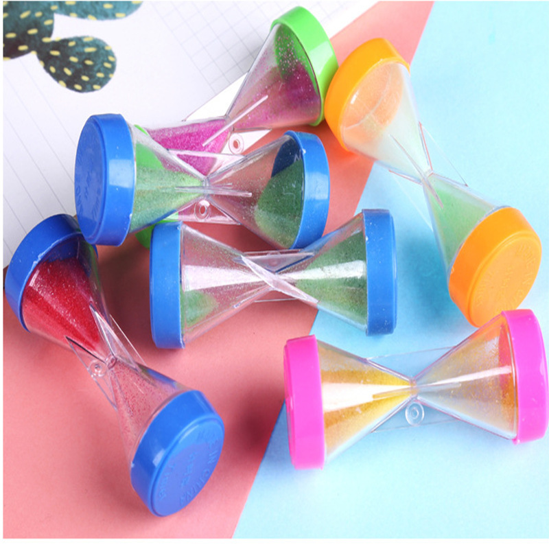 Plastic anti-drop Mini small hourglass toys children Students Creative timing gadgets children gifts Plastic anti-drop Mini small hourglass toys children Students Creative timing gadgets children gifts