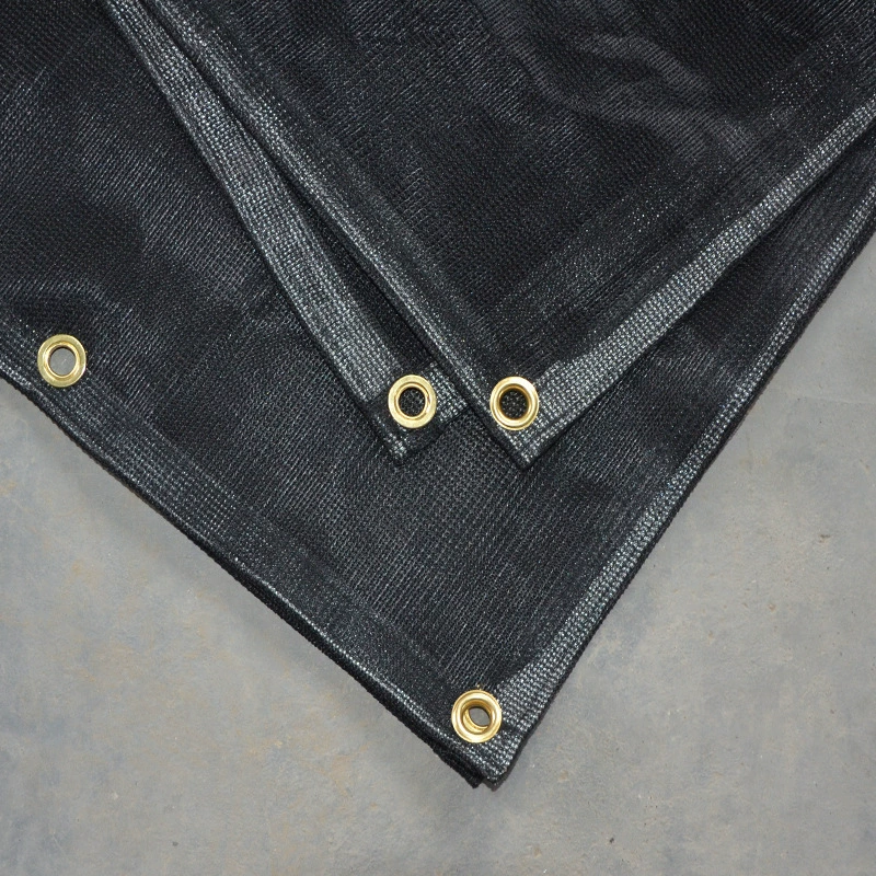 Забор для конфиденциальности сети черный круглый провод плоский провод забор для гольфа