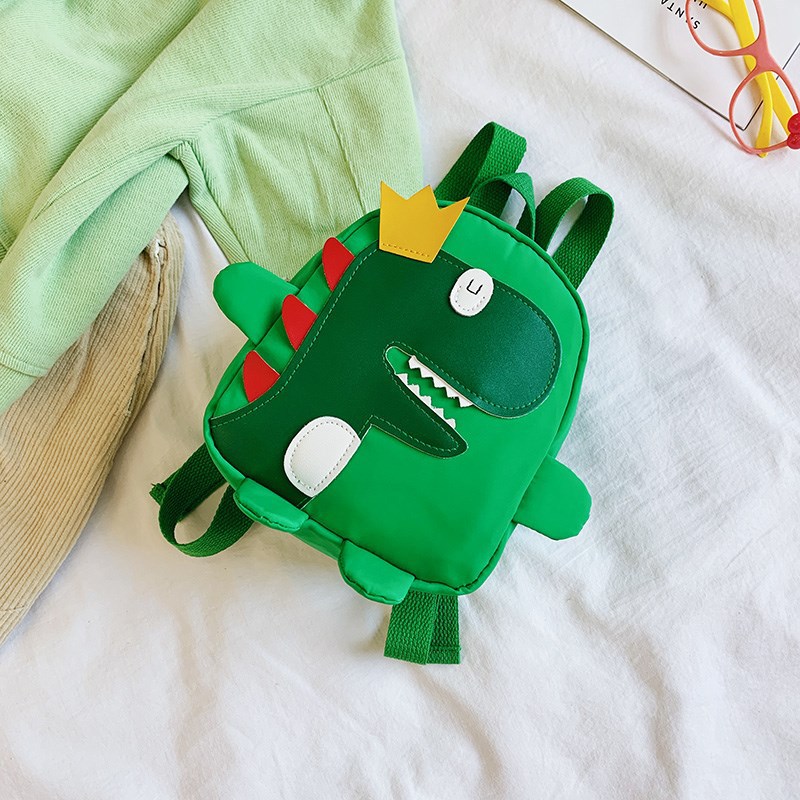작은 공룡 가방 녹색