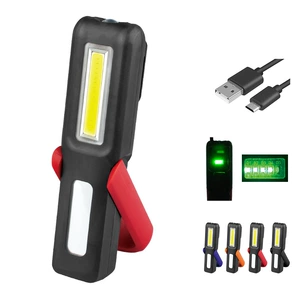 Qatlanan LED İş Fənəri Avtomobil Təmiri Portativ USB Maqnitli Baxış İşığı