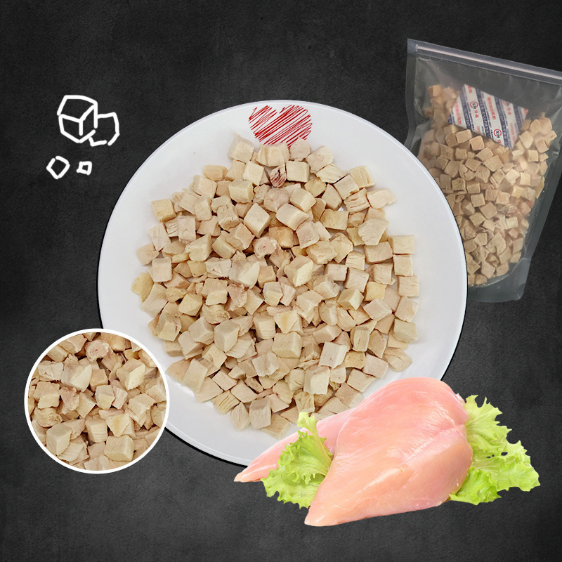 Freeze-Dried Cat Food Cat Snacks Dog Snacks Freeze-Dried Chicken, Duck, Beef and Salmon 100g Pure Meat