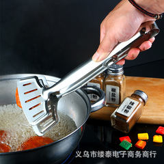 Strawberry stainless steel food tongs multifunctional fish tongs barbecue kitchen home food roast meat steak food tongs