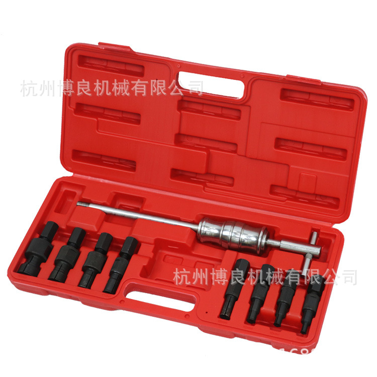 9 piezas de extractor de código de extracción de cojinetes internos, extractor de grupo de martillo deslizante Peilin, extractor de extracción de cojinetes internos, extractor de extracción