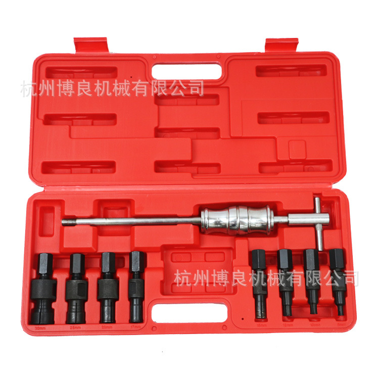 9 piezas de extractor de código de extracción de cojinetes internos, extractor de grupo de martillo deslizante Peilin, extractor de extracción de cojinetes internos, extractor de extracción