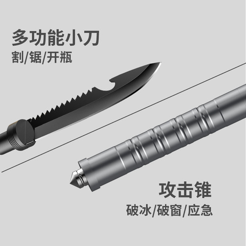 Engineer shovel multifunctional outdoor products Amazon best-selling flintstone camping survival equipment folding military shovel