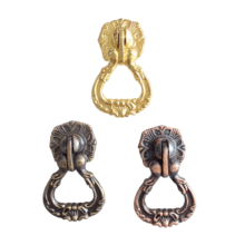 厂家供应锌合金拉手单孔吊拉现代简约衣柜抽屉橱柜门配件门把手