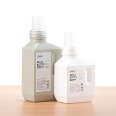 Replace empty bottles plastic large-capacity ins style household cleaning agent softener shampoo laundry detergent sub-bottle