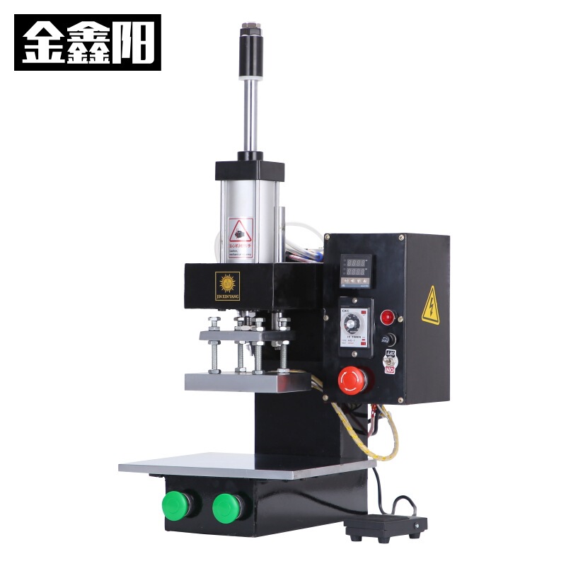 Jinxinyang pneumatic hot stamping machine small hot pressing machine leather hot stamping machine embossing machine embossing machine automatic branding machine