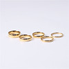 Fashionable ring stainless steel, face blush, simple and elegant design, on index finger, internet celebrity