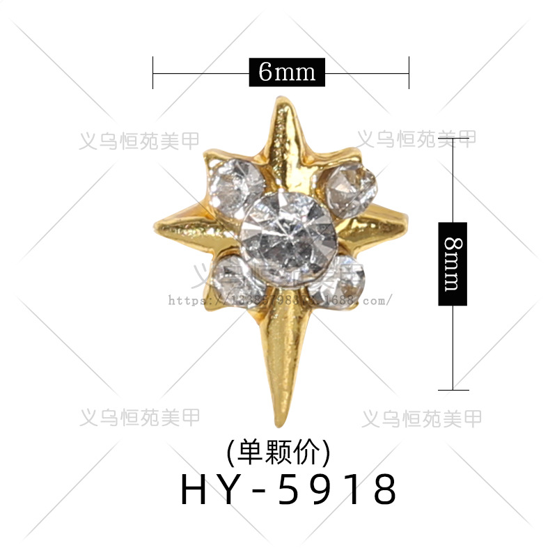 Transfronteriza nueva aleación de uñas de metal accesorios de la joyería ZIRCON varita de diamante transparente herramienta de uñas accesorios de diamante al por mayor