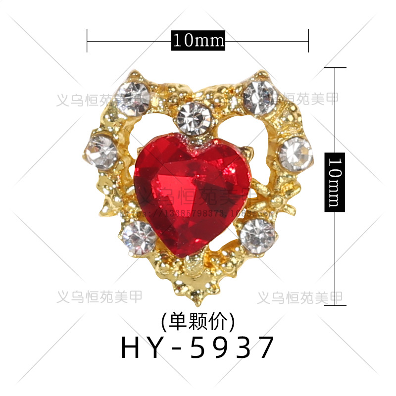 Transfronteriza nueva aleación de uñas de metal accesorios de la joyería ZIRCON varita de diamante transparente herramienta de uñas accesorios de diamante al por mayor