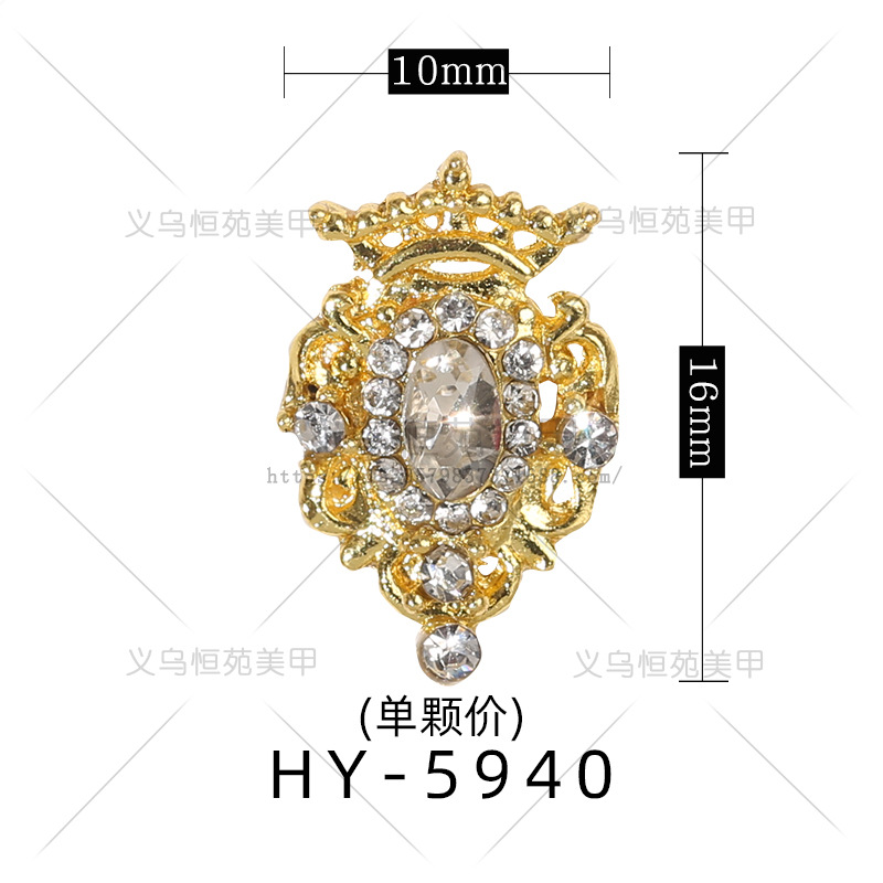 Transfronteriza nueva aleación de uñas de metal accesorios de la joyería ZIRCON varita de diamante transparente herramienta de uñas accesorios de diamante al por mayor