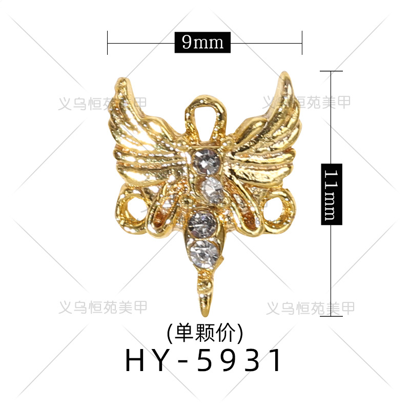 Transfronteriza nueva aleación de uñas de metal accesorios de la joyería ZIRCON varita de diamante transparente herramienta de uñas accesorios de diamante al por mayor