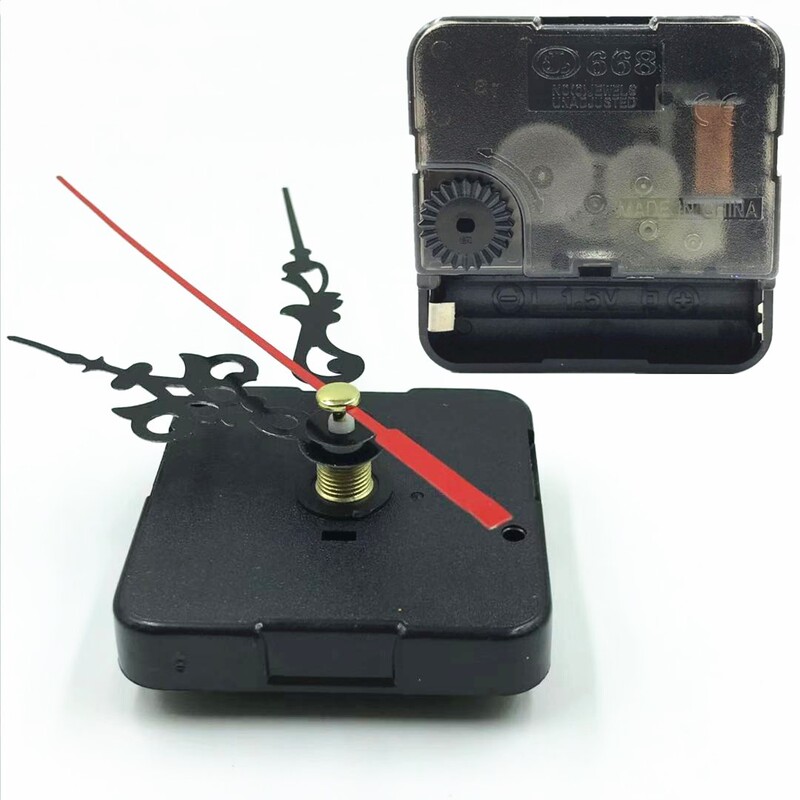 Hot Selling Silent Movement 668 Quartz Wall Clock Movement DIY Clock Movement Wall Clock Accessories with Pointer