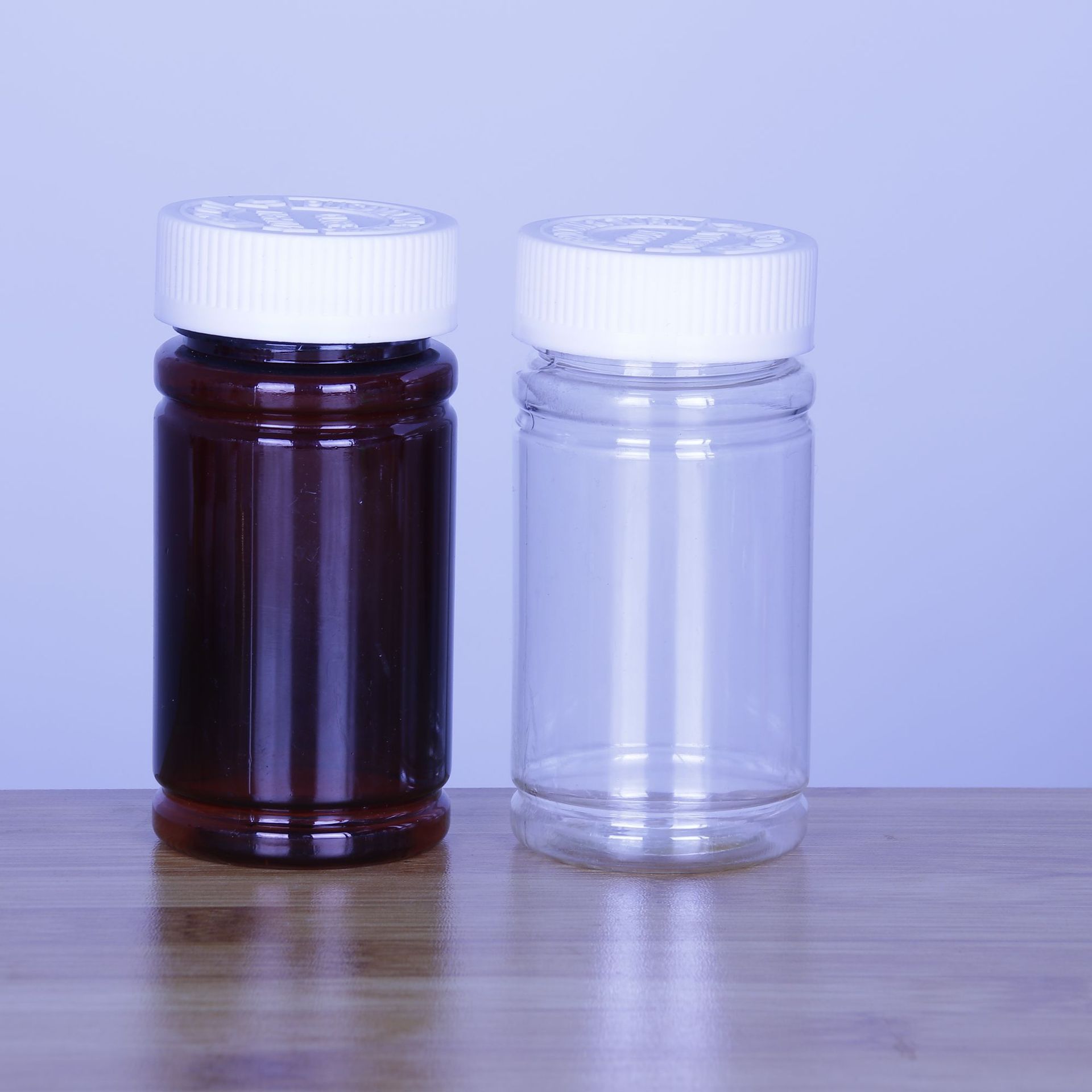 80ml100ml120ml塑料瓶pet广口药瓶 透明保健品瓶 pet 竹节包装瓶