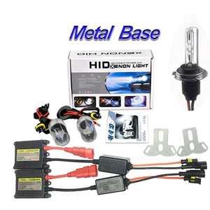 55W HID ksenon lampa dəsti, ultra-nazik H1 H7 H4 super parlaq