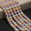 Beads from pearl, accessory handmade, through hole, 6-12mm