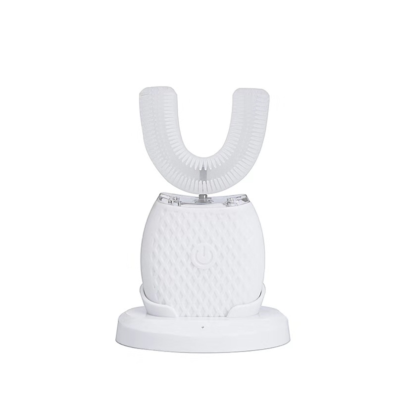 Cepillo de Dientes Eléctrico en Forma de U de ABS Recargable USB 3 Velocidades para Limpieza Dental image 6