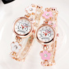 Fashionable children's swiss watch for elementary school students, quartz electronic doll, new collection