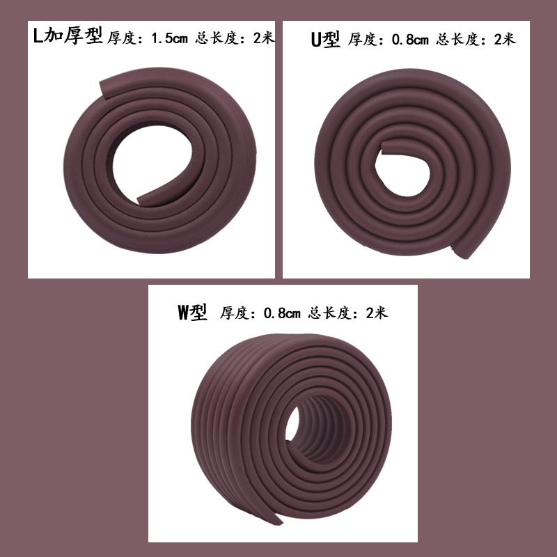 Tira anticolisión 2 m de espesor Tira protectora jardín de infantes anticolisión tira anticolisión alfombra de pedal de interior al por mayor