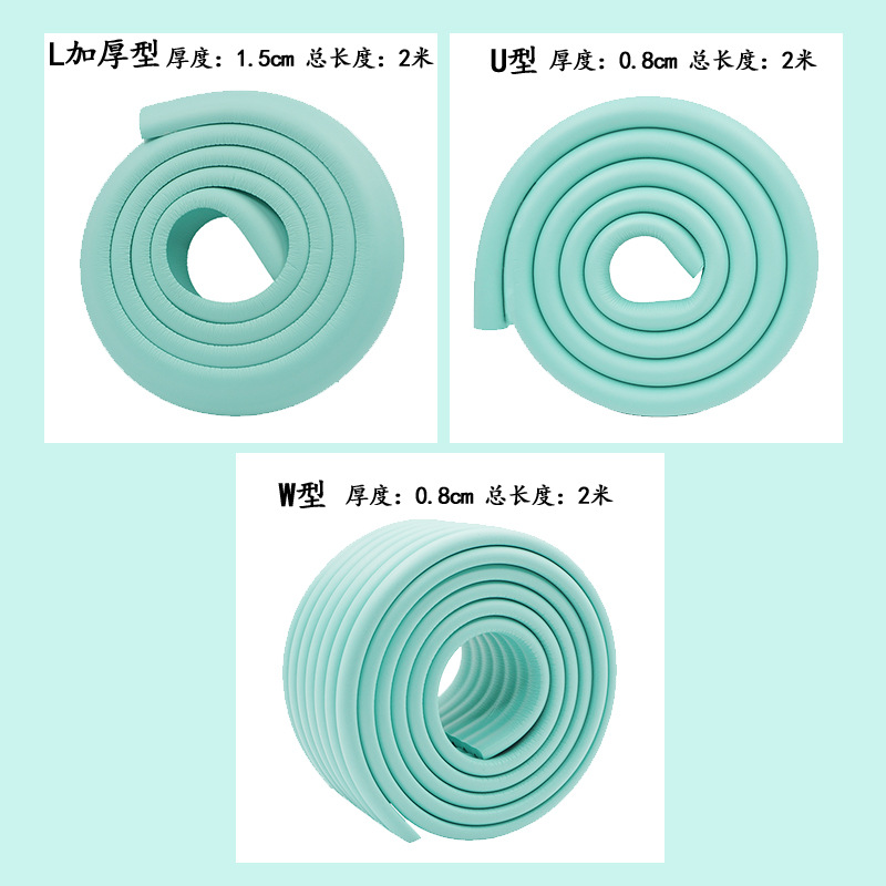 Tira anticolisión 2 m de espesor Tira protectora jardín de infantes anticolisión tira anticolisión alfombra de pedal de interior al por mayor