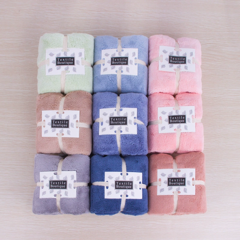 Быстро сохну towel для лица, 100% хлопок, толстый впитывающий ворс, 75×35 см