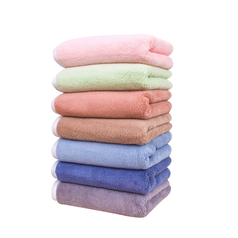 Быстро сохну towel для лица, 100% хлопок, толстый впитывающий ворс, 75×35 см