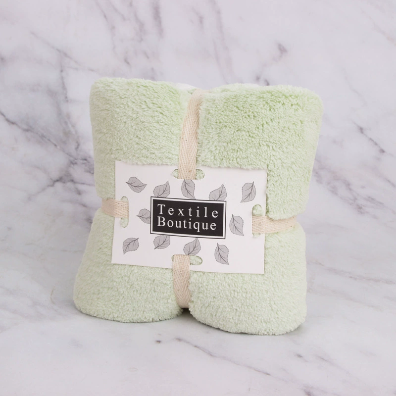 Быстро сохну towel для лица, 100% хлопок, толстый впитывающий ворс, 75×35 см