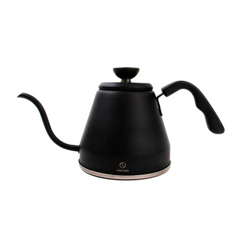 CB hand-brewed coffee kettle with temperature control, smart long-spout pour-over kettle, stainless steel narrow-spout, home use, wholesale