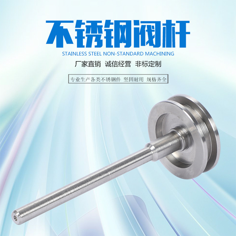 长期供应 批发不锈钢非标件 304不锈钢球阀阀杆