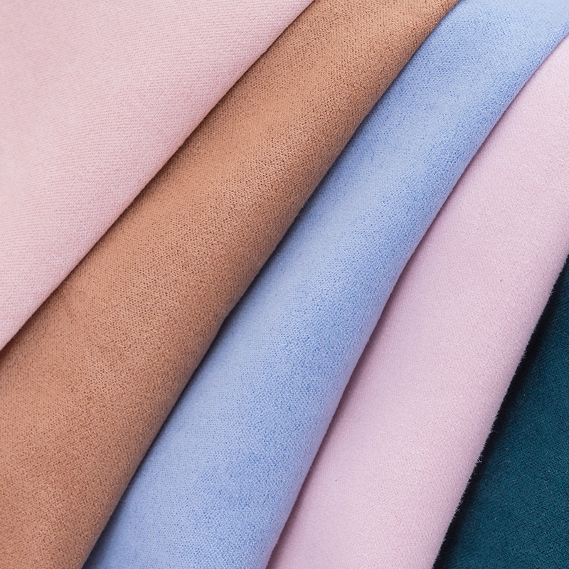 加密五枚缎麂皮绒全涤仿皮绒盒子内里服饰鞋材抱枕玩具家居面料