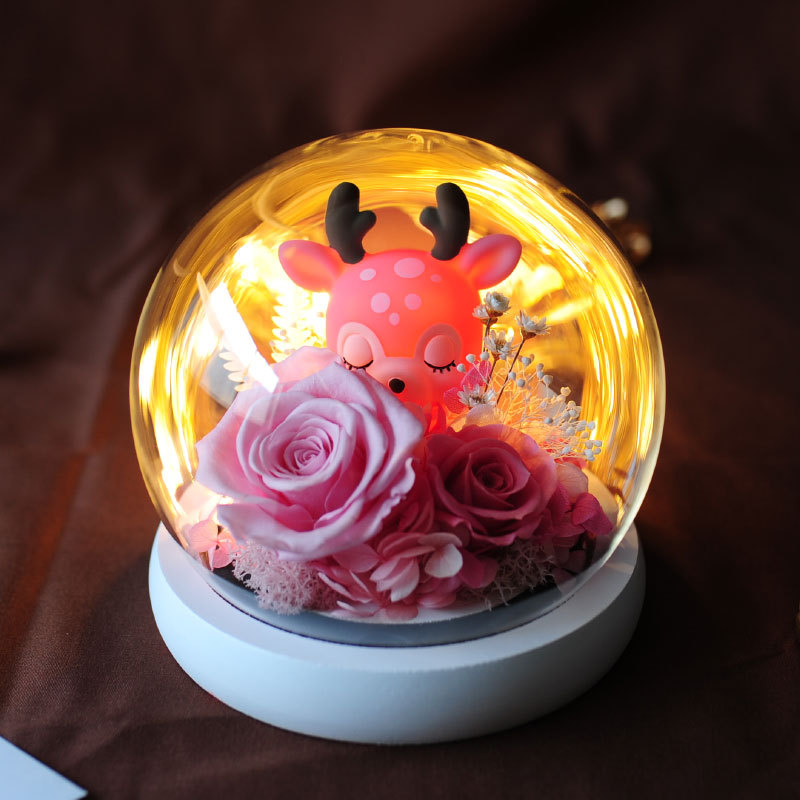 Ciervo muñeca: Rosa 2