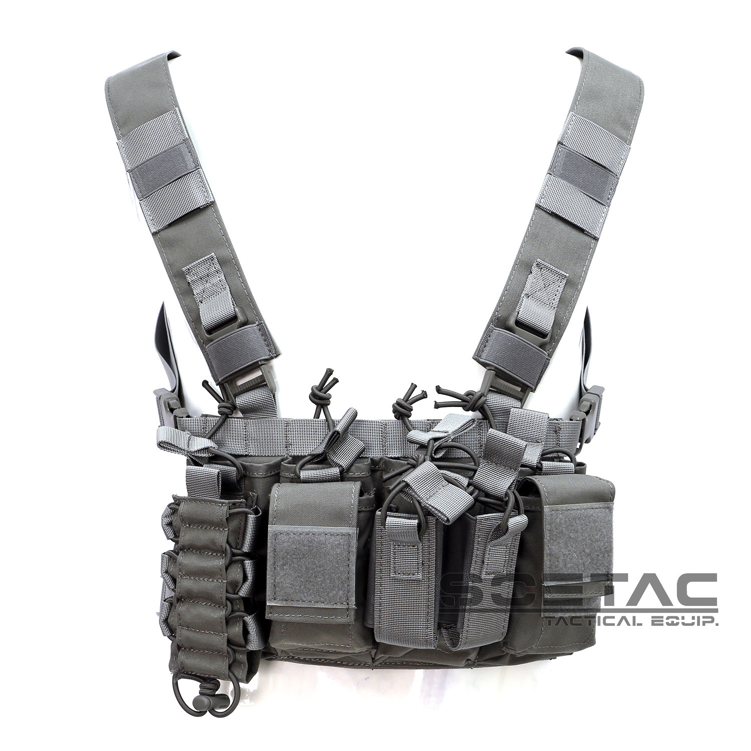 Camuflamiento táctico D3 chaleco de pecho para hombres y mujeres de verano ligero chaleco transpirable multifuncional chaleco de patrulla de pecho colgante