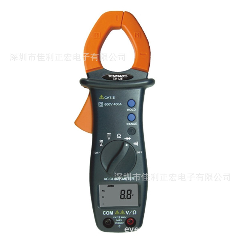 泰玛斯自动换档AC数位钳表TM-12E