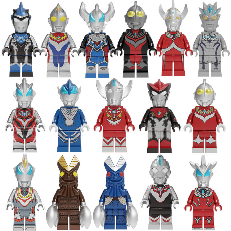 Foreign Trade Specializes in Pg8247 Pg8248 Universe Hero Small Particle Assembled Building Blocks Minifigure Boy Toy Bag