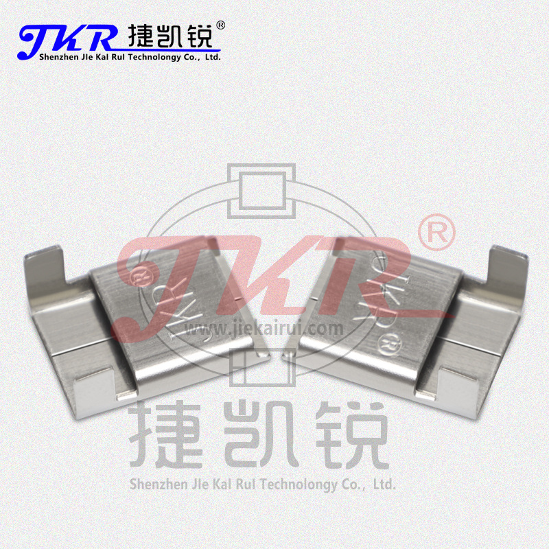 不锈钢盘带扣 304 L型不锈钢电缆扎扣打包扣