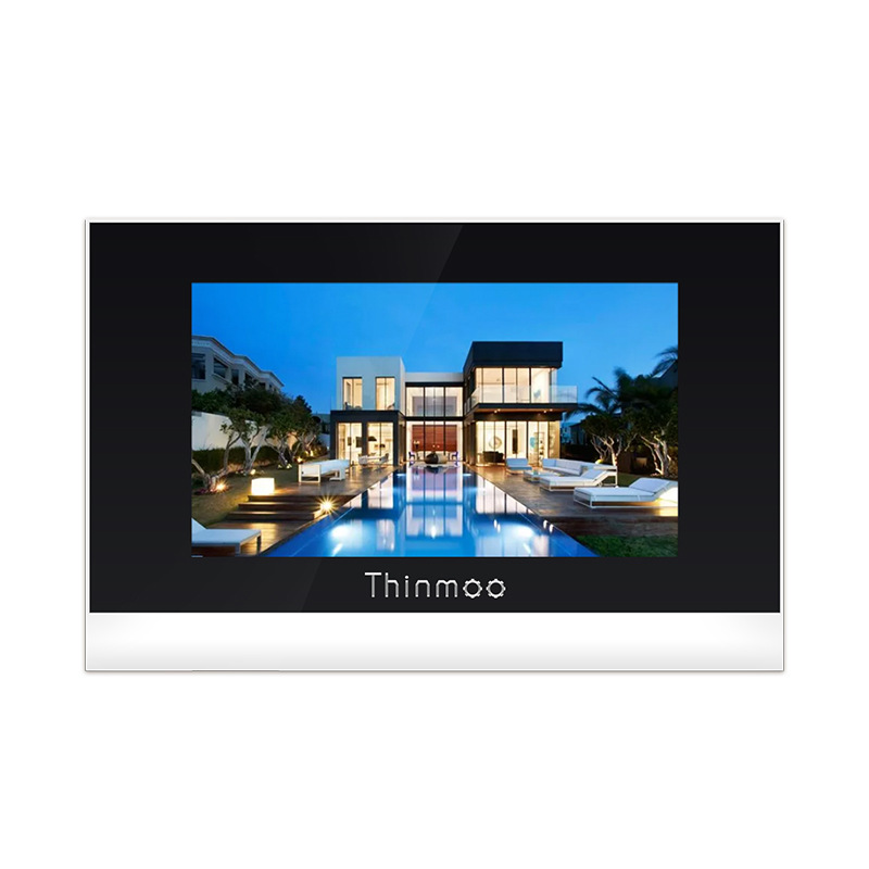 西墨小区可视对讲室内机智能楼宇有线PoE嵌入式呼叫器商用