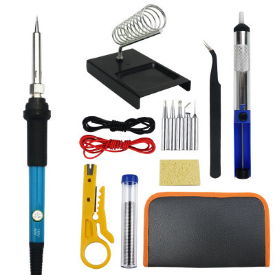Cross-border adjustable temperature electric soldering iron soldering tool kit 110V European and British regulations 220V936 soldering iron 60W manufacturer