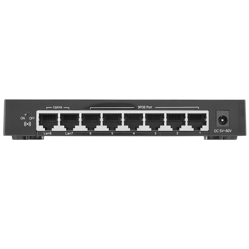 8口百兆交换机10/100 Mbps 8端口快速以太网LAN桌面RJ45网络集线