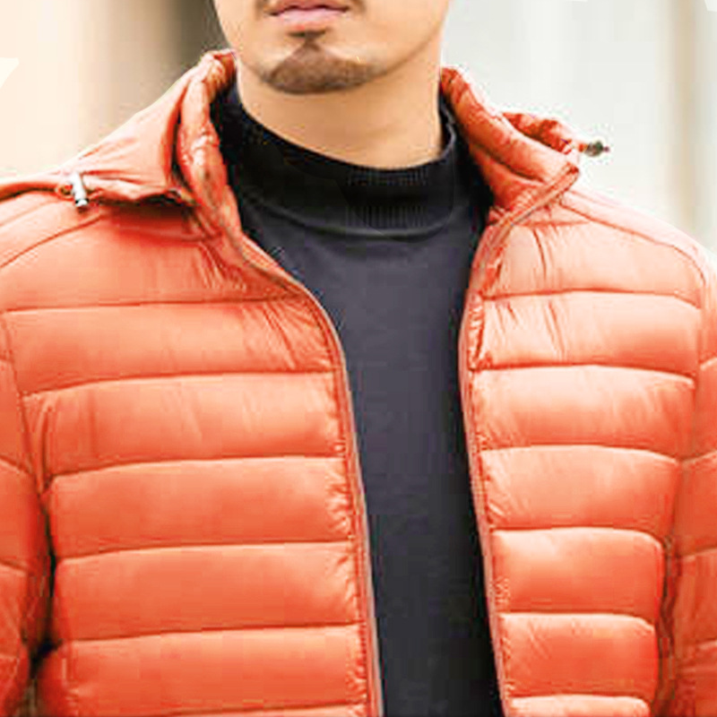 Chaqueta acolchada de algodón ligero de los hombres chaqueta acolchada de invierno de algodón más el tamaño de los hombres gordos ropa de los hombres Chaqueta de algodón corto acolchado abrigo Suelto