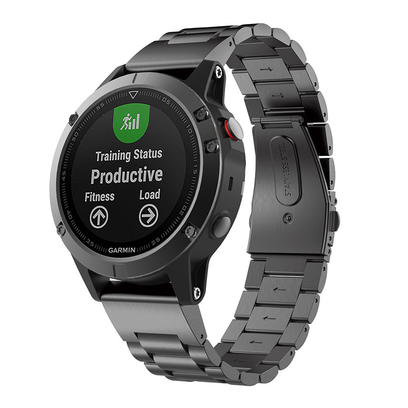 Suitable for Garmin Fenix8/7S/6X/8Plus Watch Three Stainless Steel Quick-Release Metal Strap Suitable for Garmin Fenix8/7S/6X/8Plus Watch Three Stainless Steel Quick-Release Metal Strap