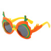 Children's silica gel cartoon sunglasses, cute sun protection cream, glasses, new collection, UF-protection