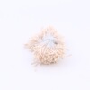 One tie 410 matte noodles flower heart simulation gypsum 2mm flower core DIY hair bun accessories materials