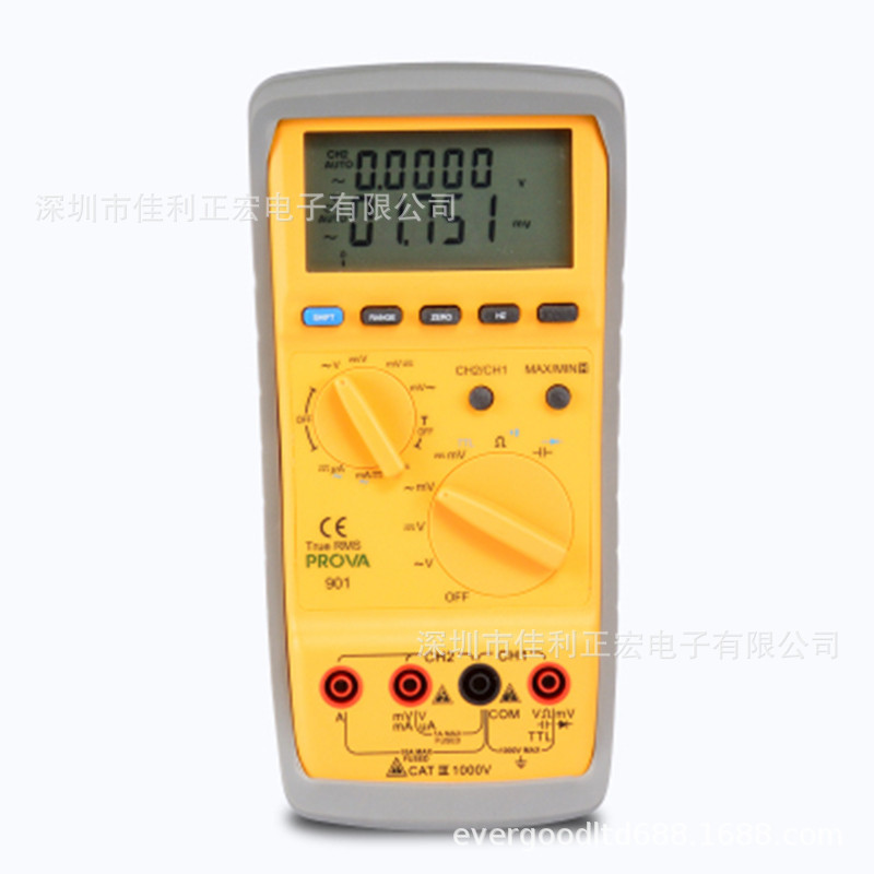 泰仕TES  PROVA-901精密型电表 数字