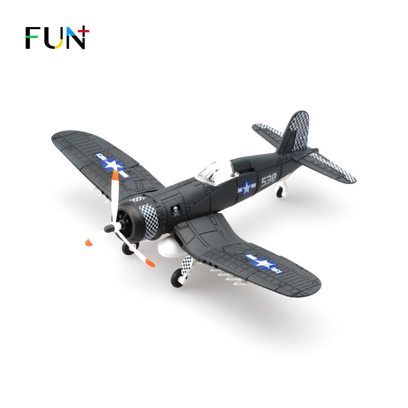 Lega World War Ii F4U Pirate Fighter 4D Assembled 1:48 Aircraft Model DIY Military Aviation Science and Education Toys